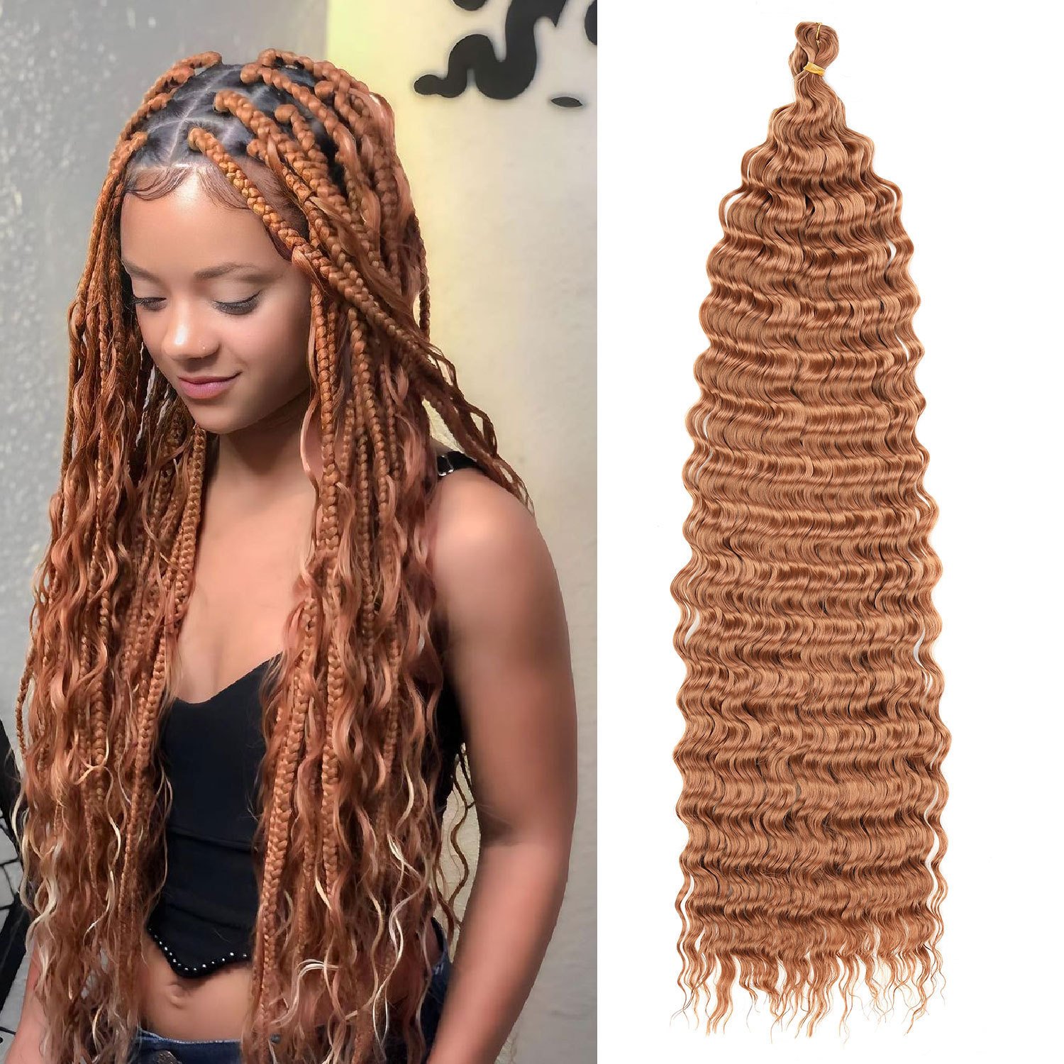 Long Curl Crochet Hair - Image 7