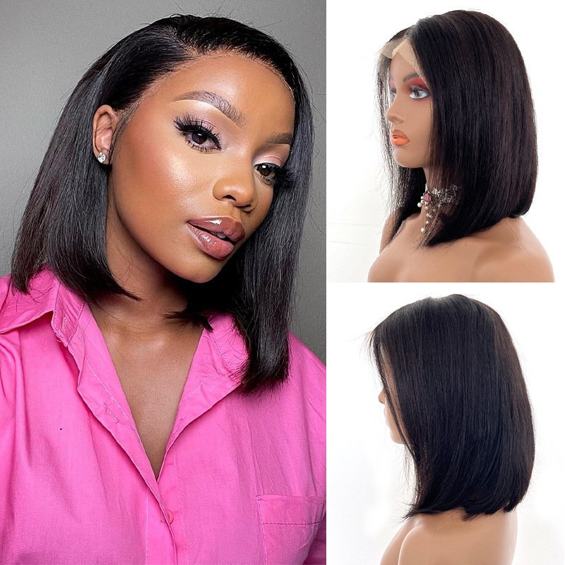 Silky Human Hair Wig - Image 2