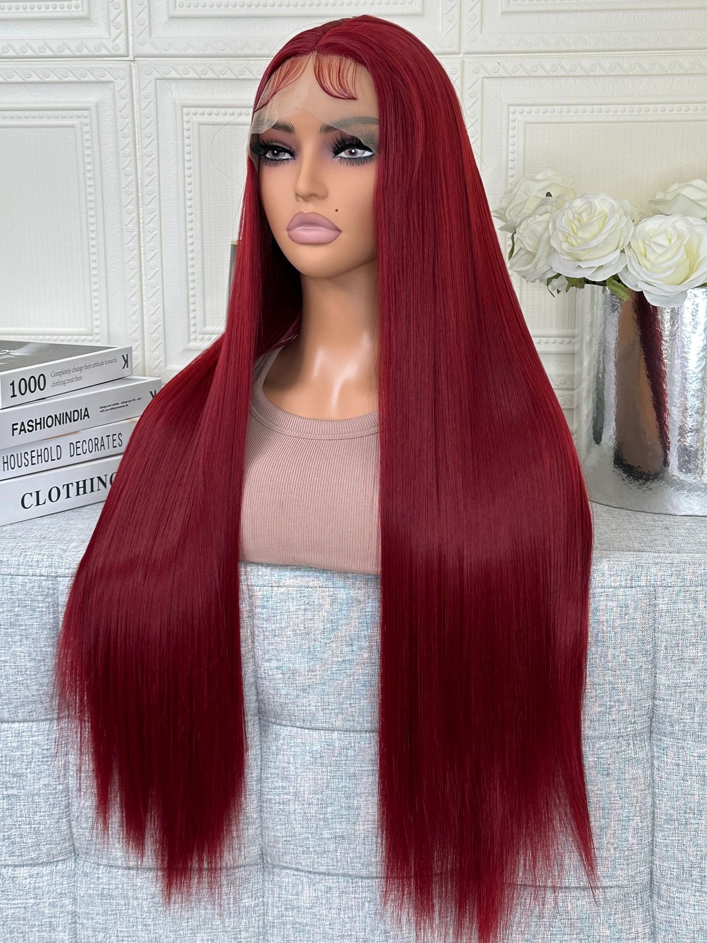 Sleek Straight Lace Front Wig - Image 6