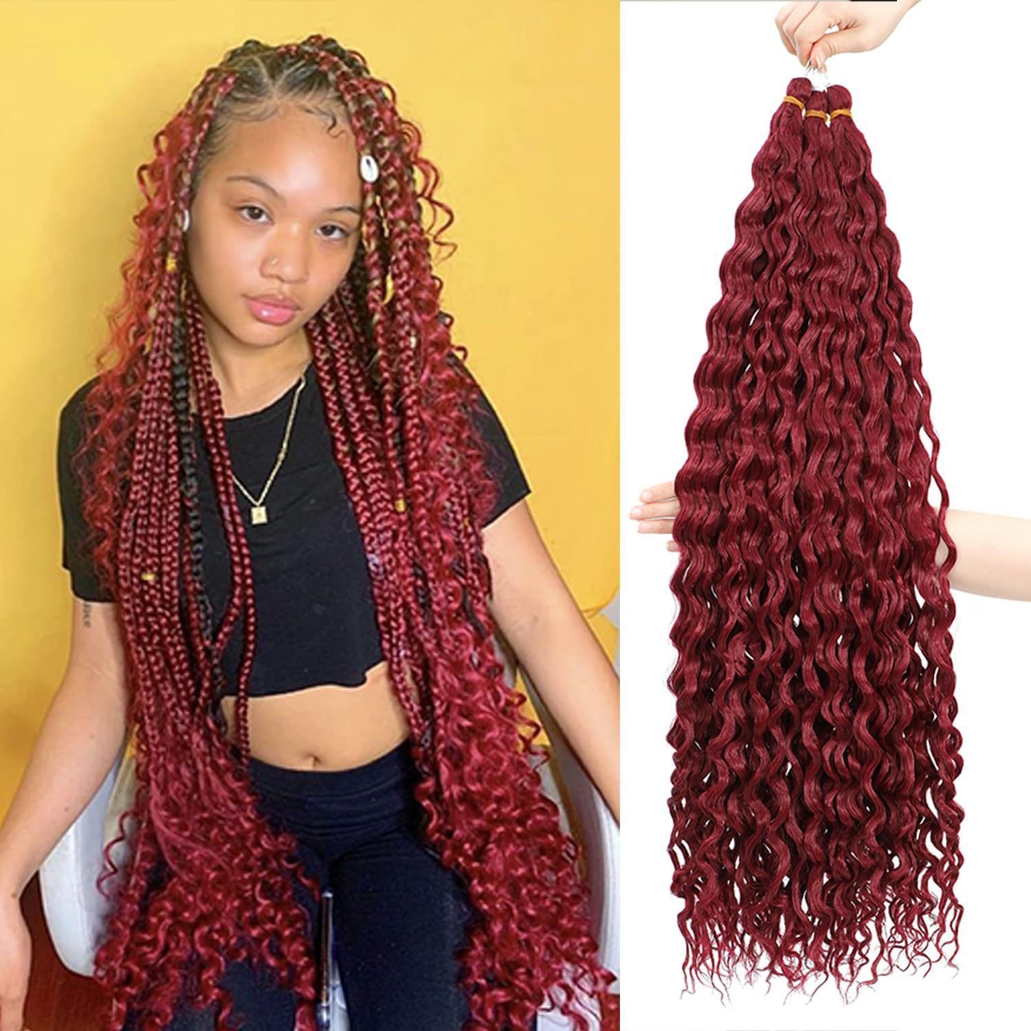 Long Curl Crochet Hair - Image 8