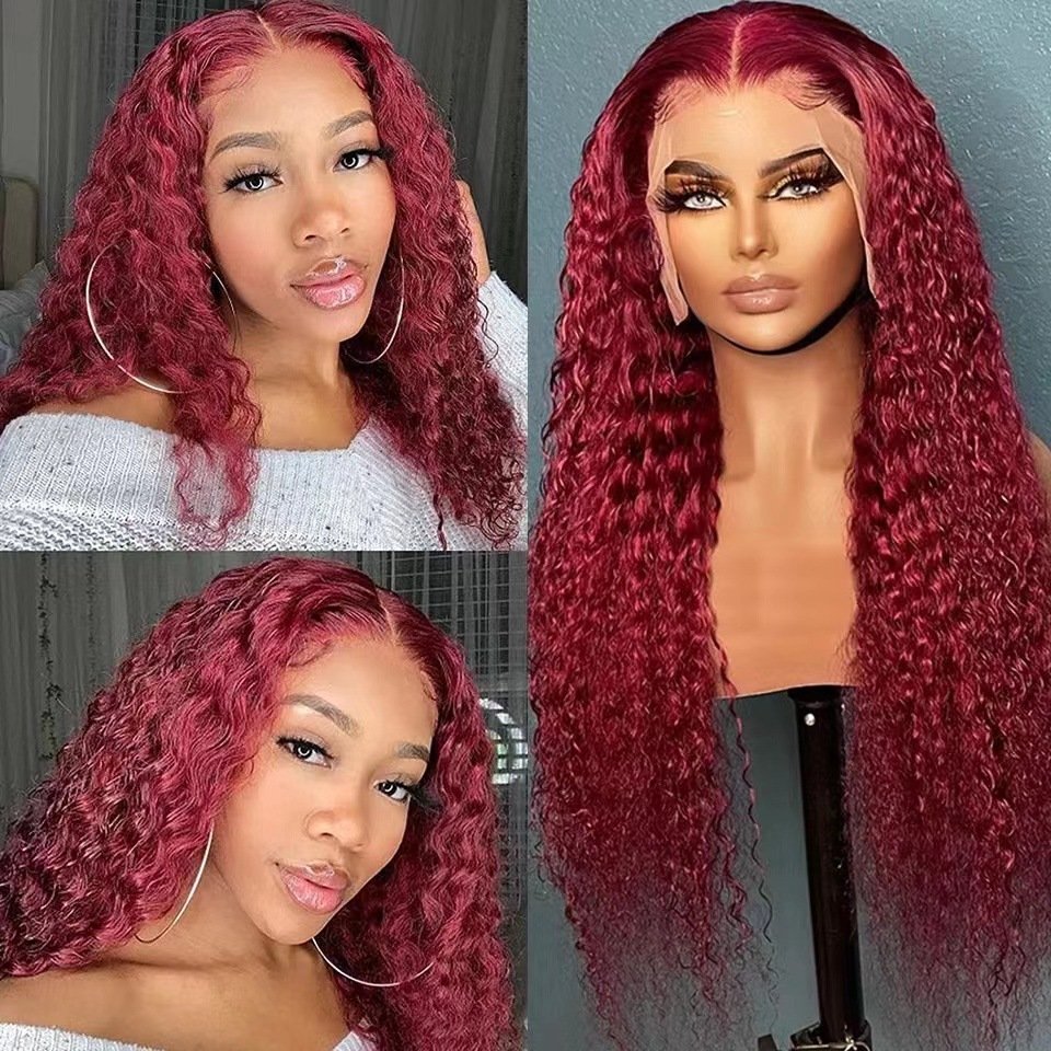 Burgundy Lace Front Wig